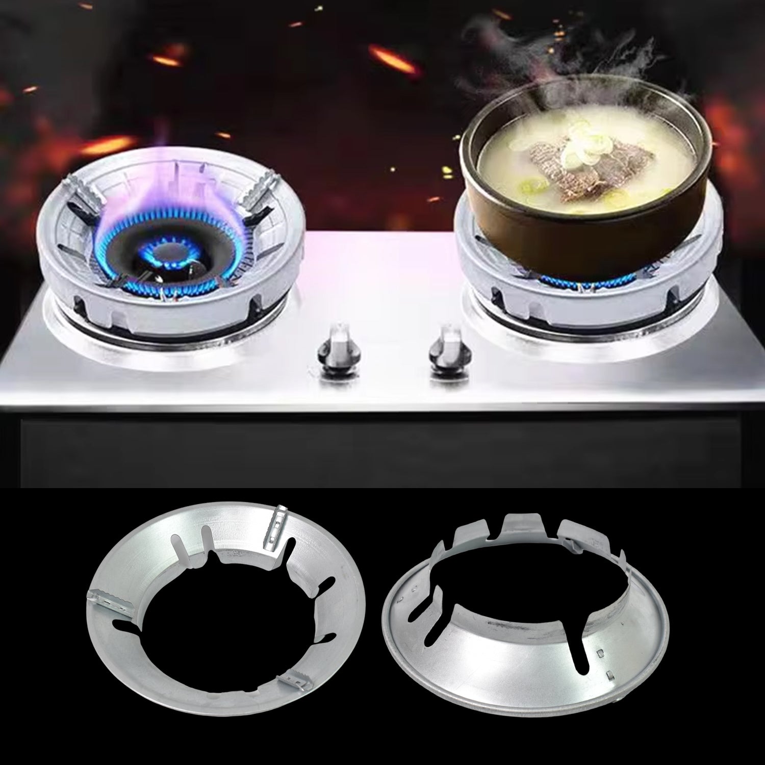 Gas Stove Burner Cover / Stand (221 Gm / 1 Pc) Gas Stove Burner Cover / Stand (221 Gm / 1 Pc)